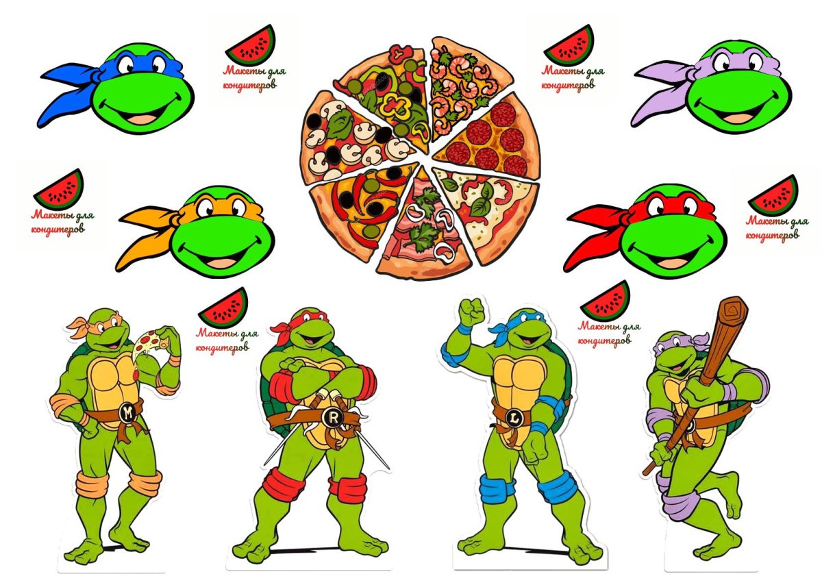 Приглашение Черепашки ниндзя
