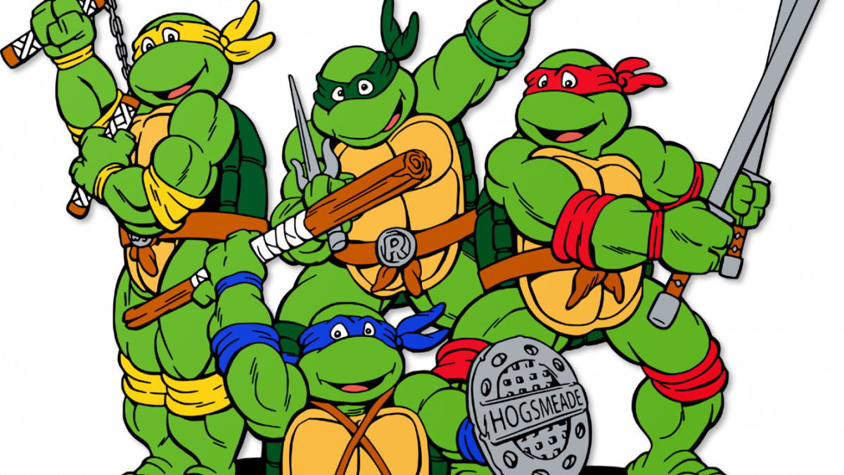 Флажки на др Черепашки ниндзя