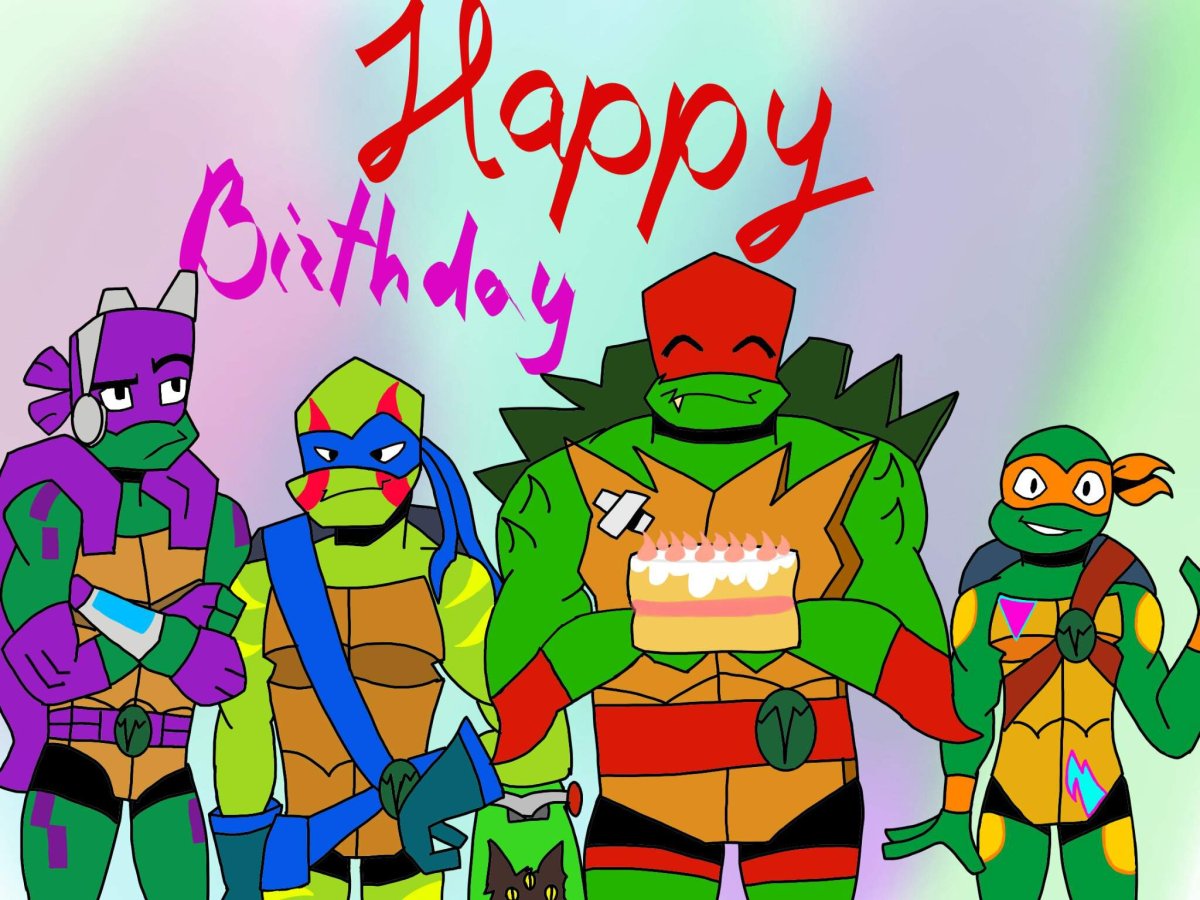 Герои черепашек ниндзя вектор