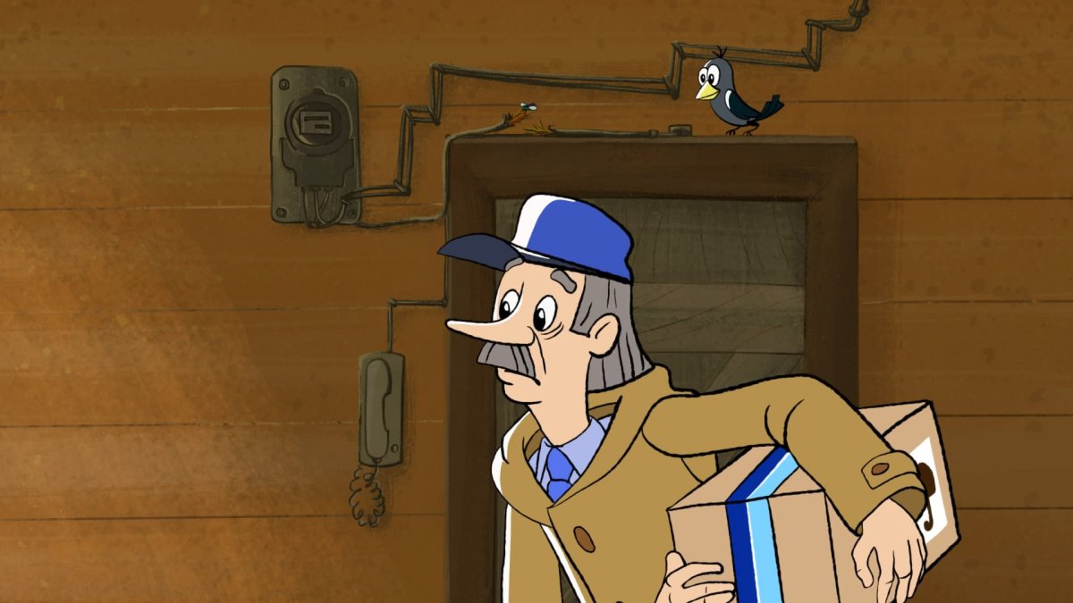 Простоквашино почтальон Печкин