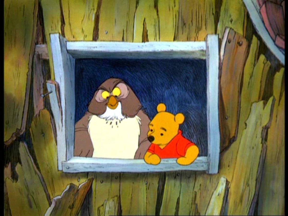 Дом Совы Винни пух