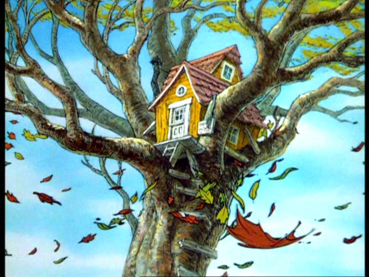 Совиный дом иллюстрация