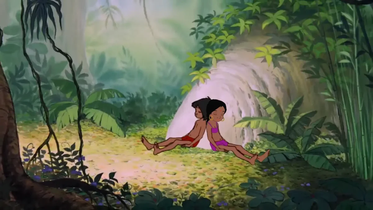 Книга джунглей Маугли и шанти