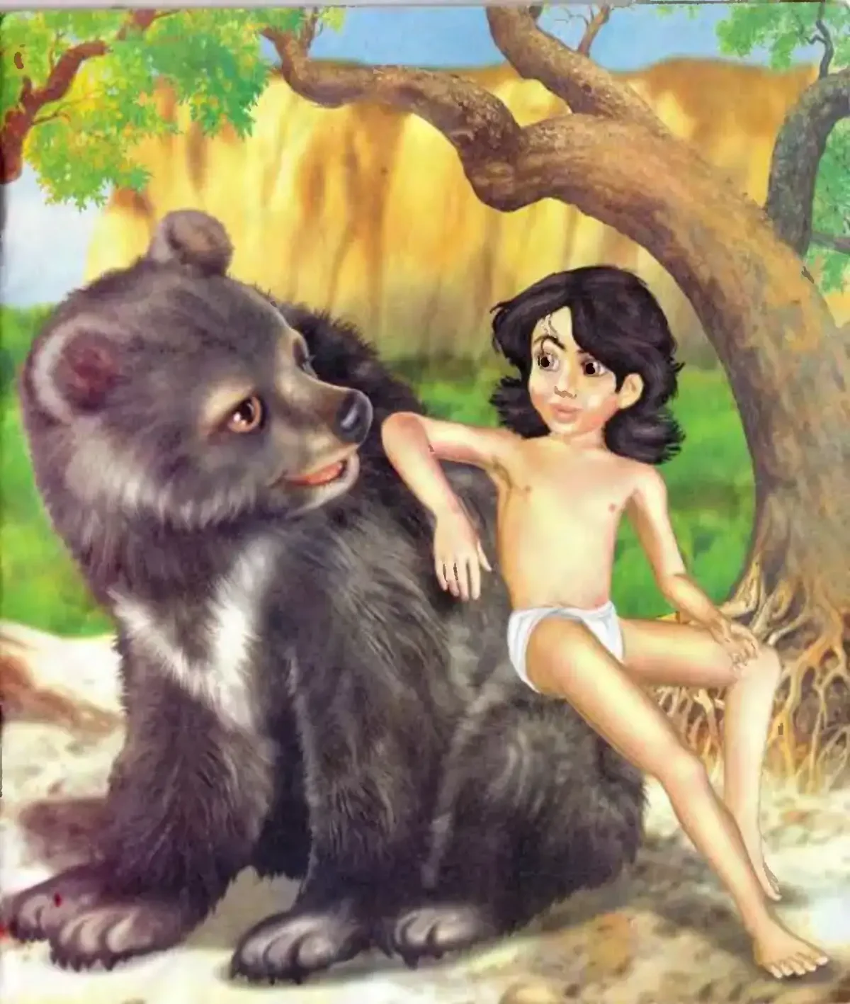 Сказка братья Маугли