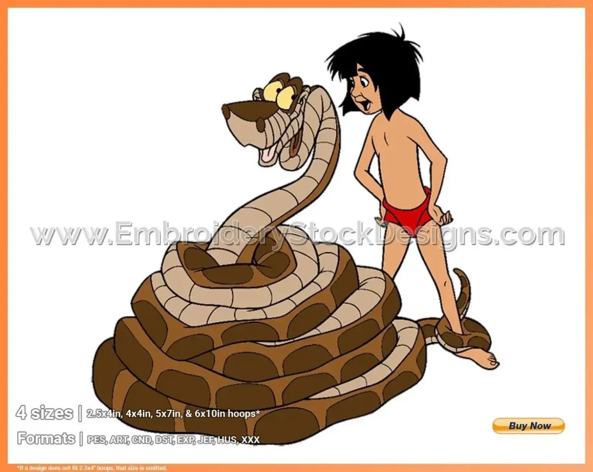 Каа из Маугли Дисней