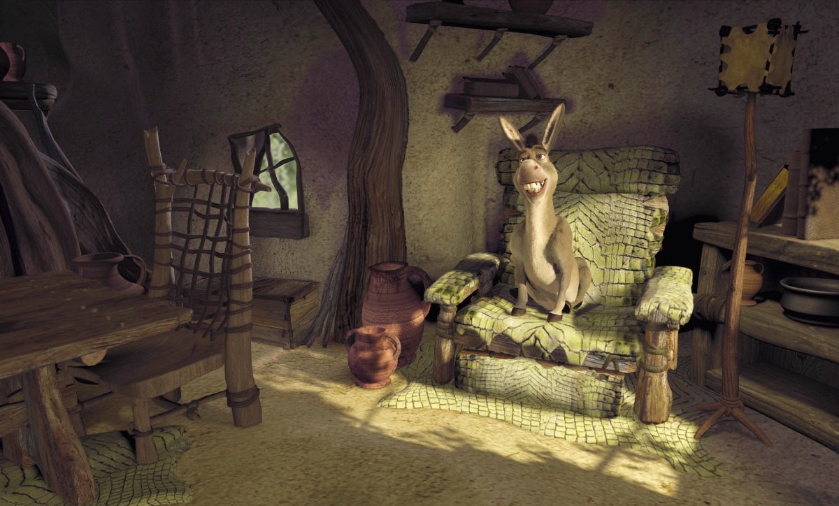 Жилище Шрека изнутри