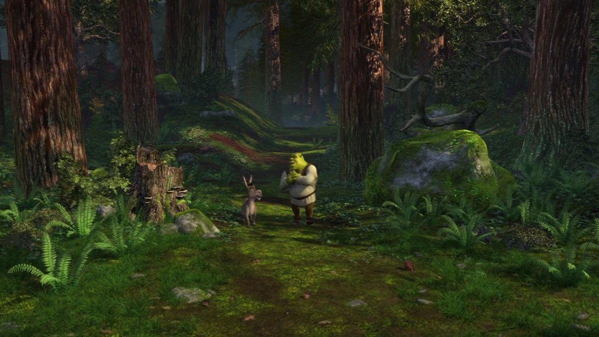 Шрек 2 болото