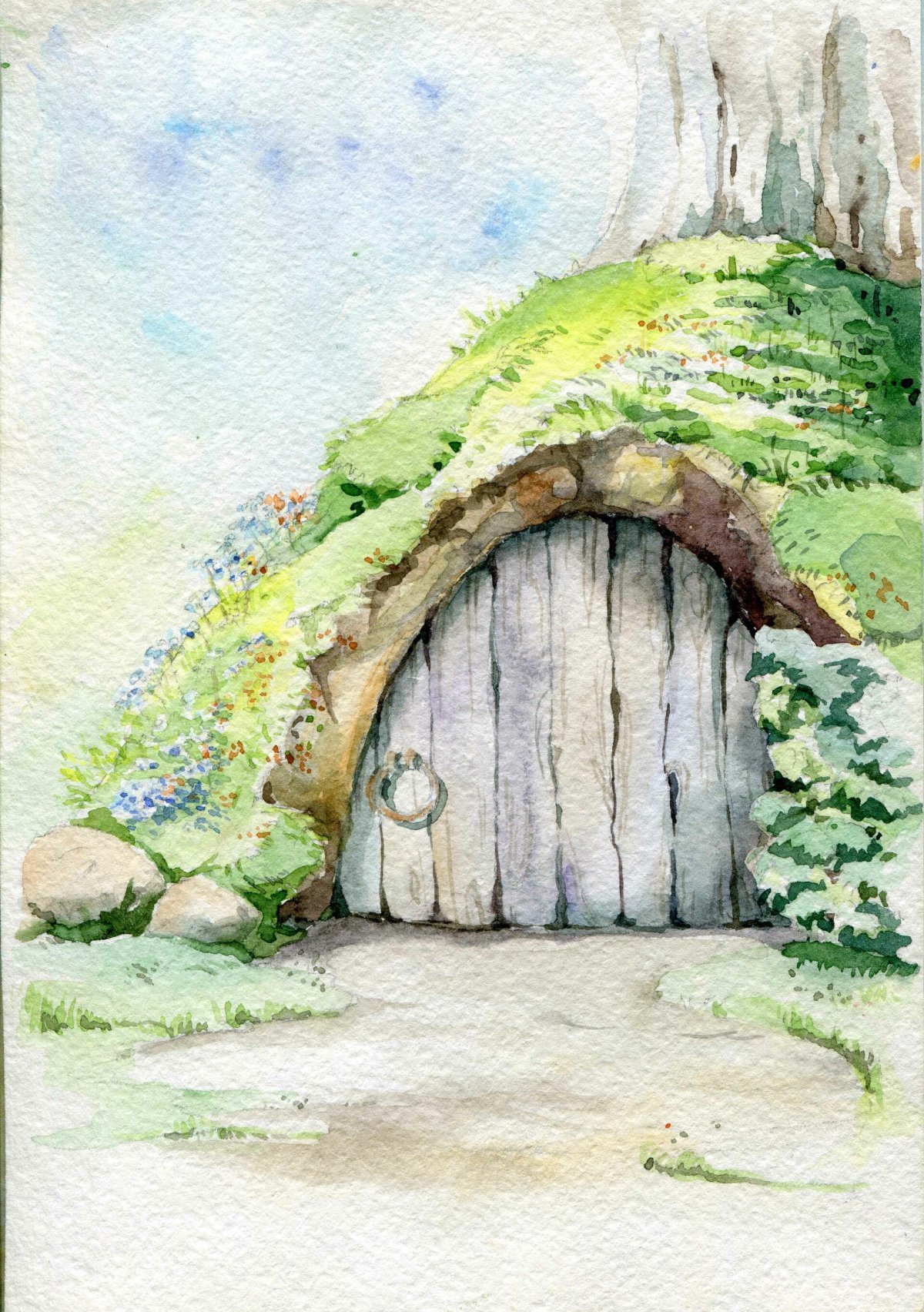 Разукрашка Гравити Фолз Хижина