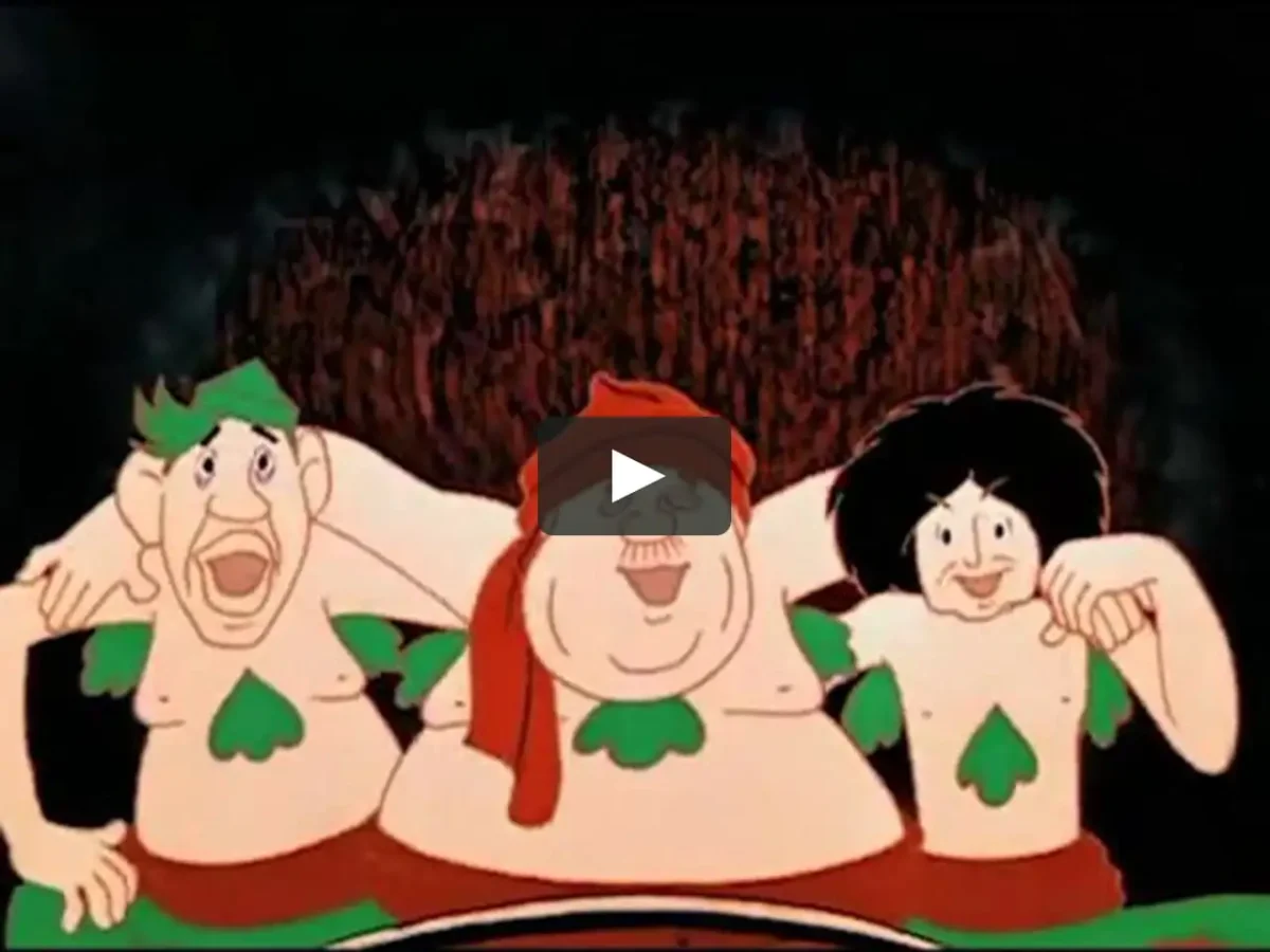 Бременские музыканты раскраска Атаманша