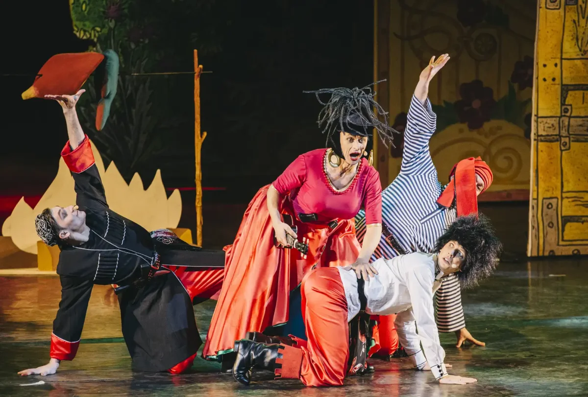 Бременские музыканты Атаманша и разбойники