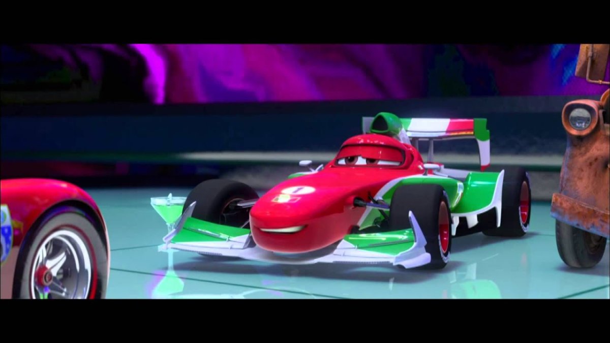 Disney Pixar Тачки Ice Racers Франческо Бернулли