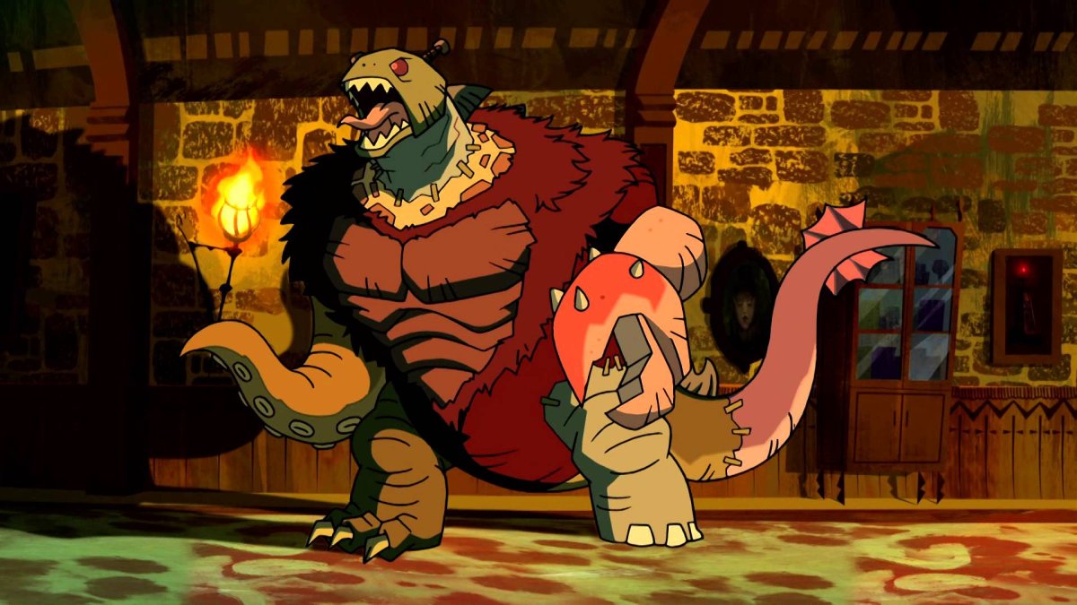 Монстры из мультфильма Скуби Ду