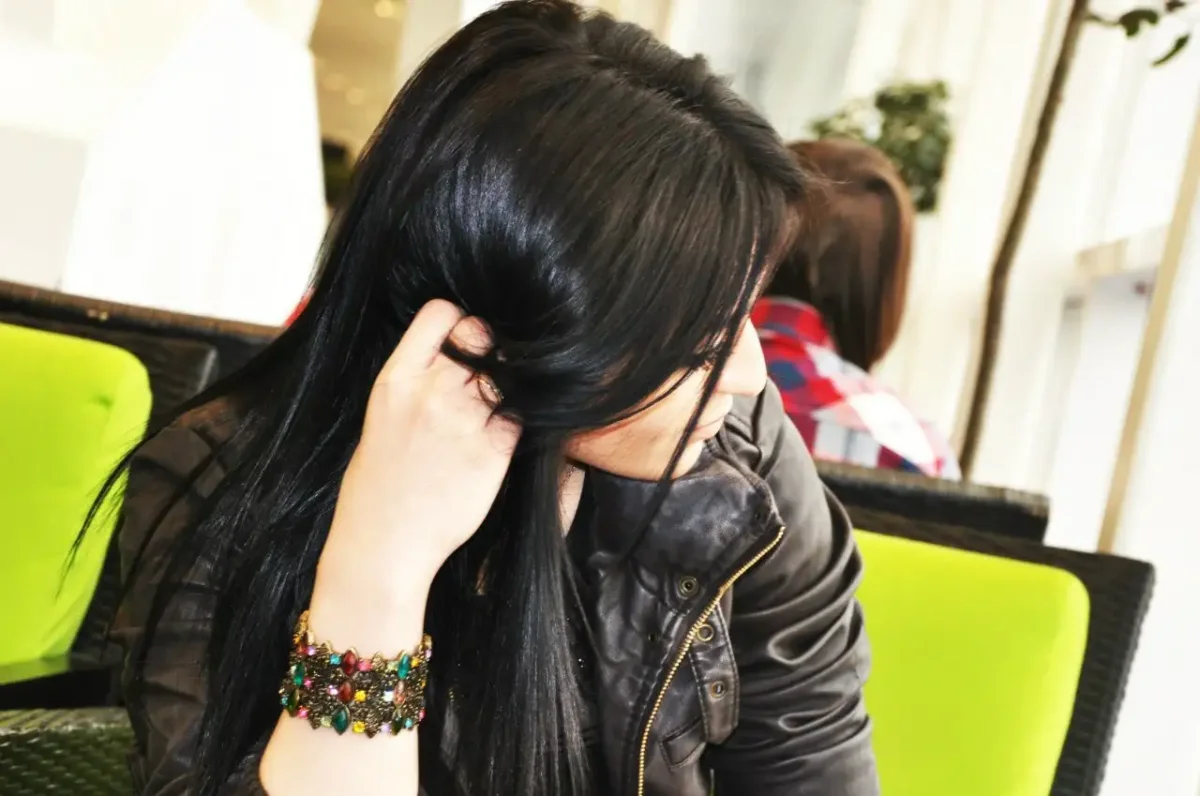 Кавказские девушки с челкой