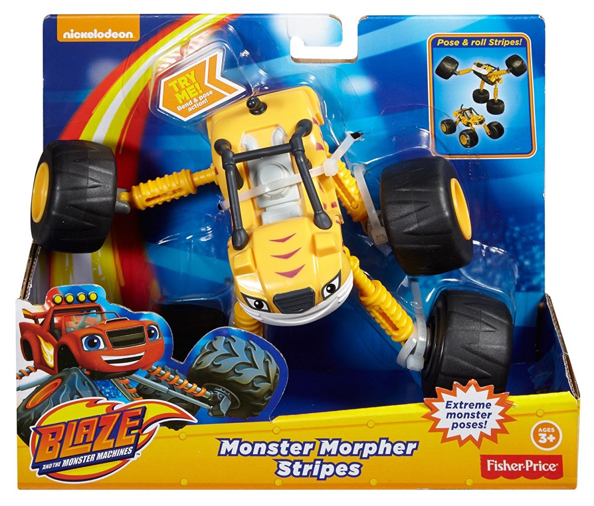 Fisher Price Blaze чудо машина Вспыш трансформер