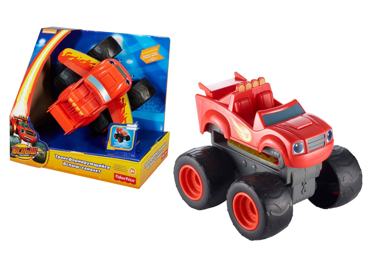 Машинка-трансформер Blaze Вспыш