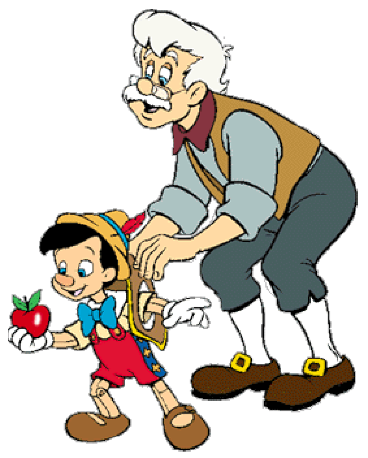 Пиноккио Дисней Джепетто