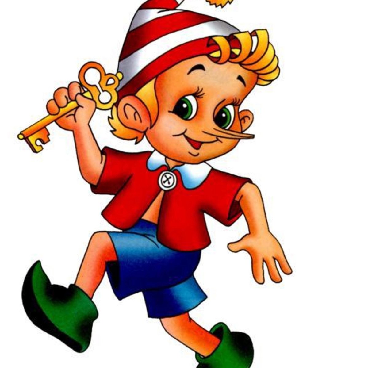 Персонажи Буратино золотой ключик