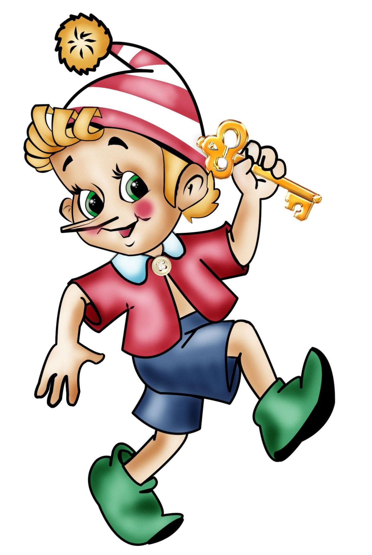 Сказочные персонажи Буратино