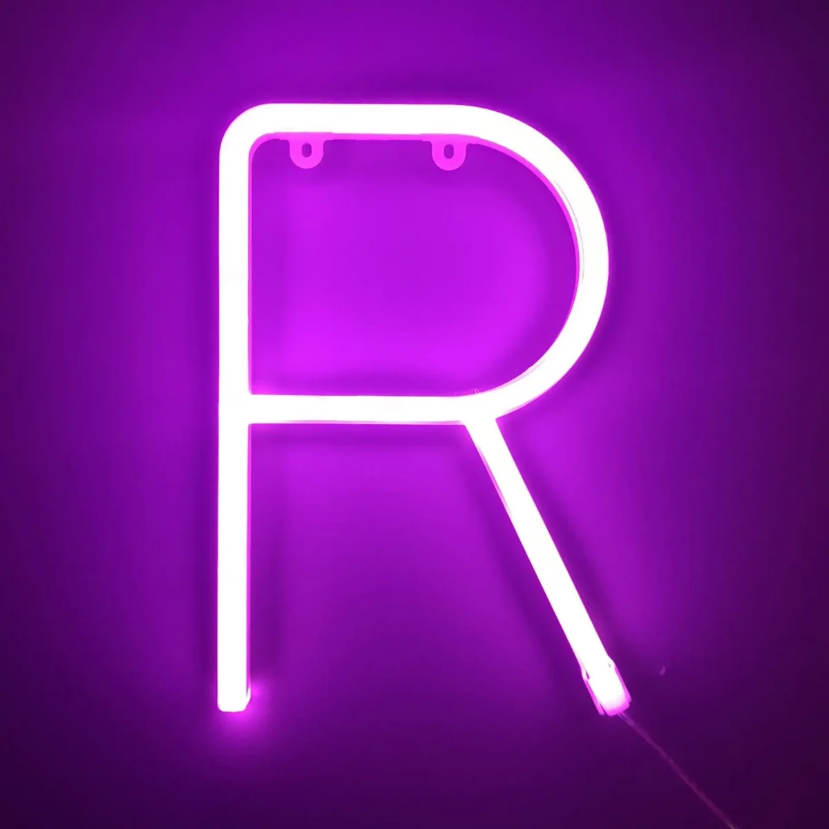 Неоновый логотип