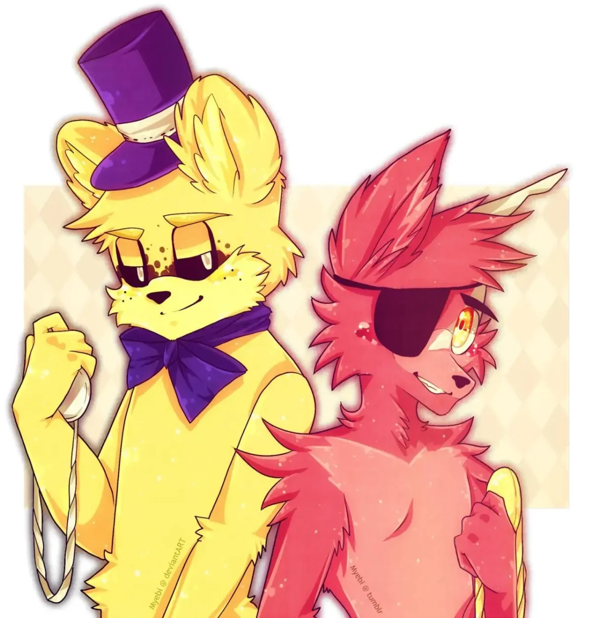 Фантайм Мангл и фантайм Фокси