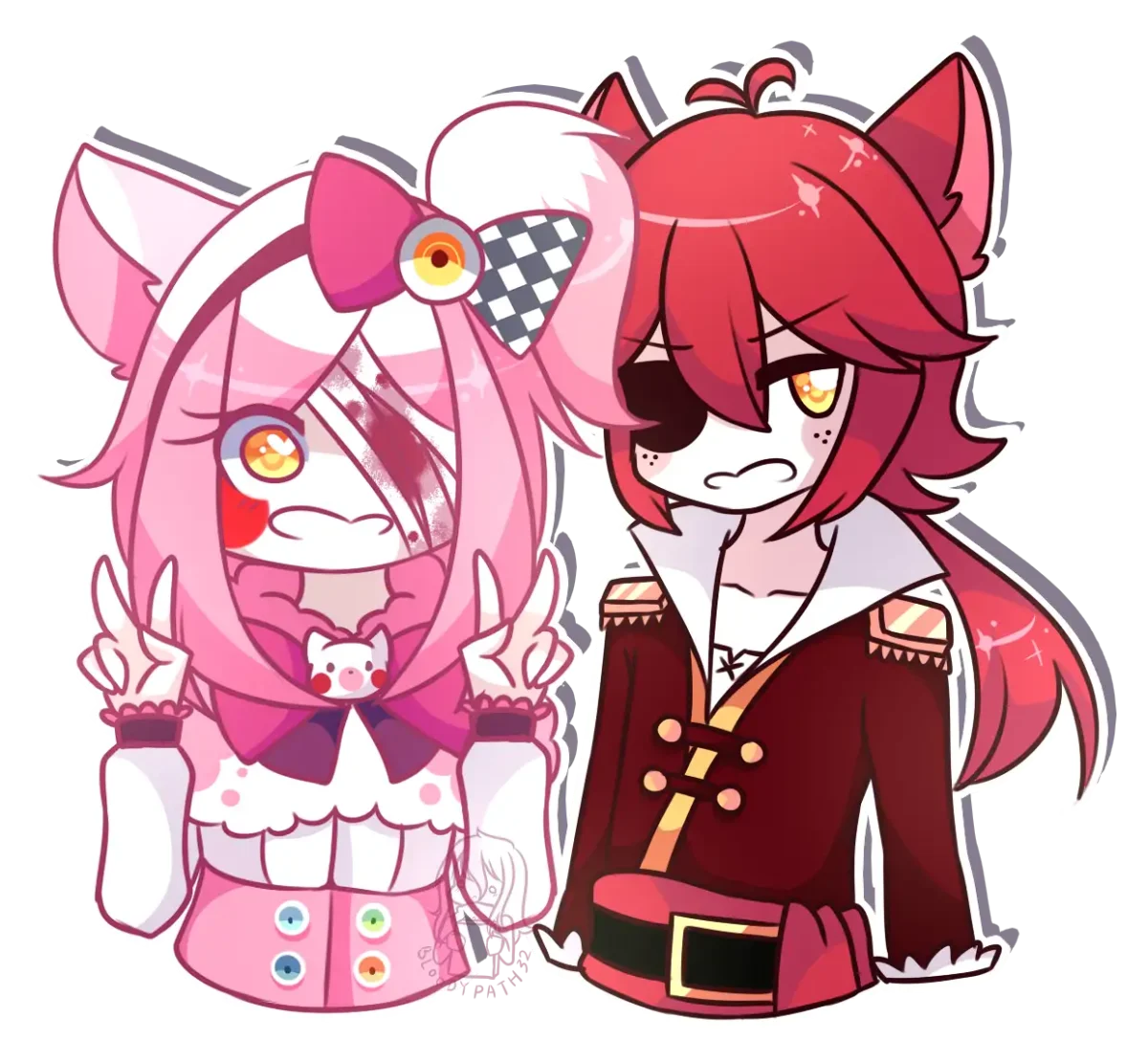 АНИМАТРОНИК Фокси и Мангл