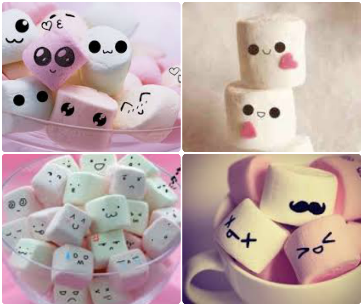 Маршмеллоу с глазками