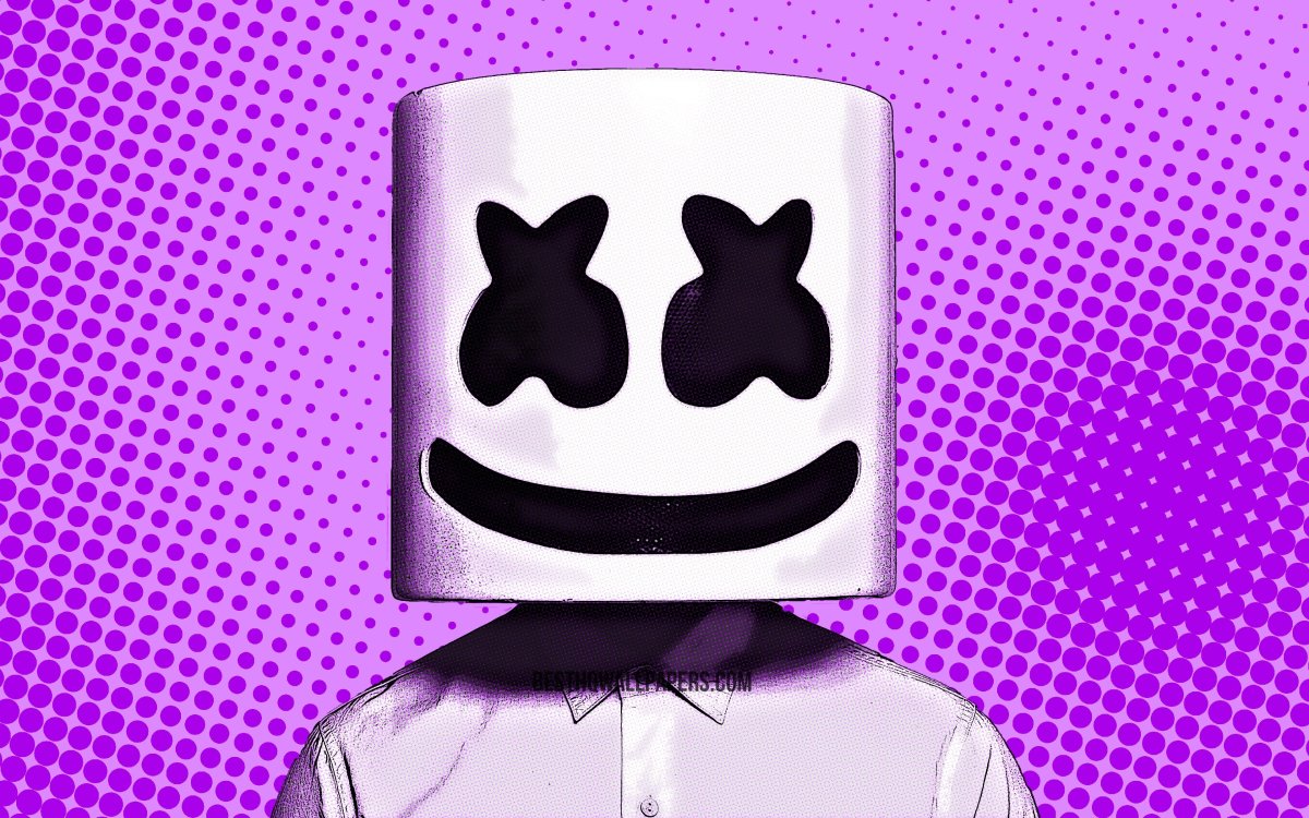 Маршмеллоу диджей арт ФОРТНАЙТ