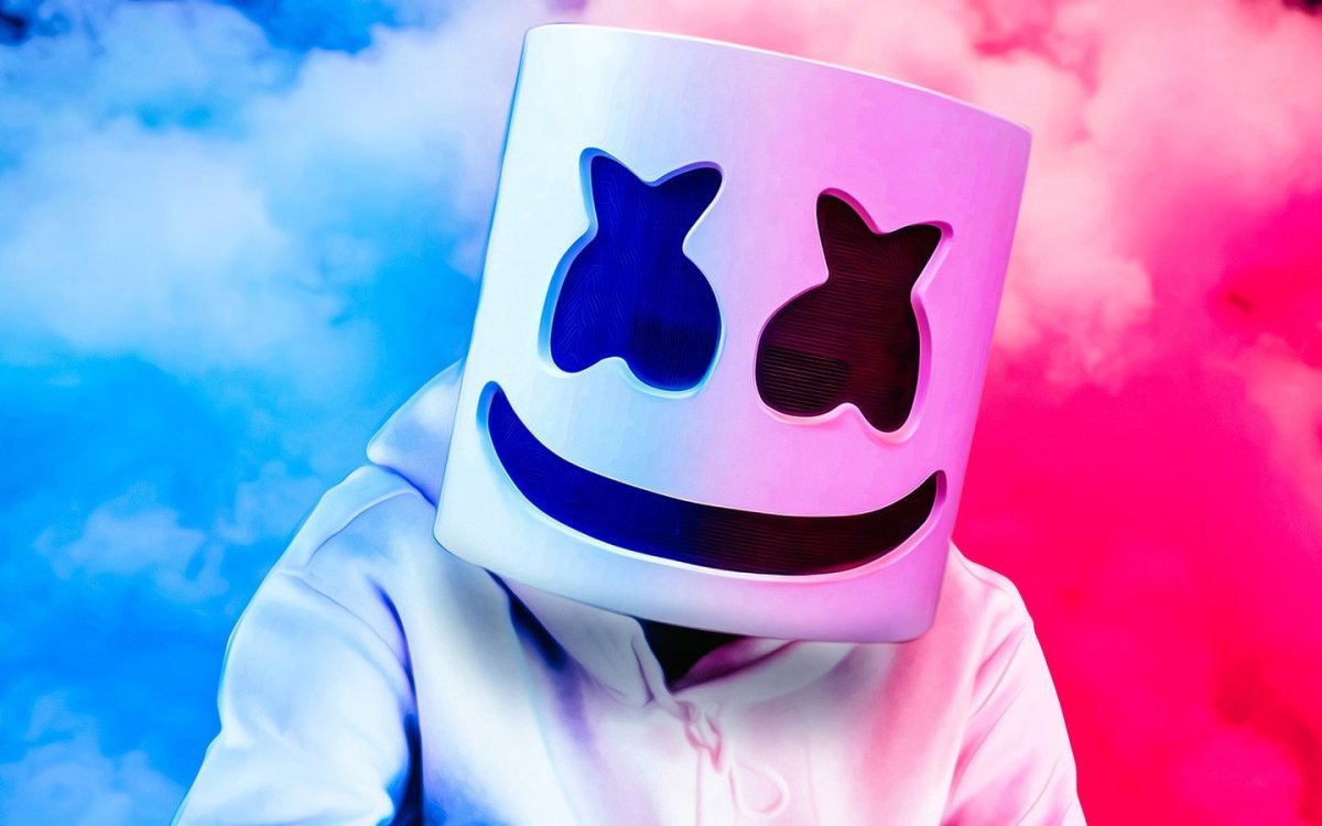 Кристофер Комсток Marshmello без маски