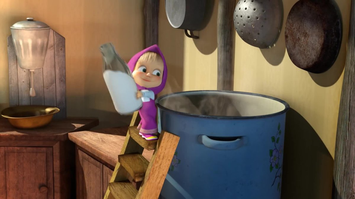 Маша и медведь Маша+ каша