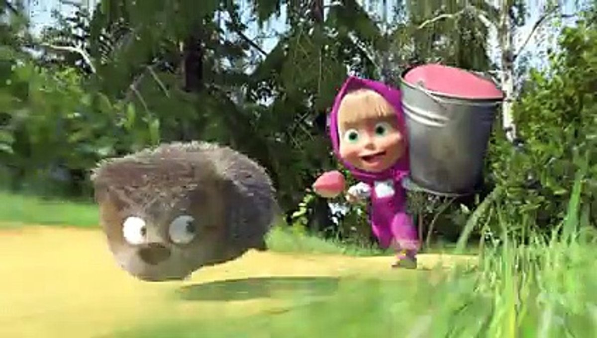 Маша и медведь узбек тилида