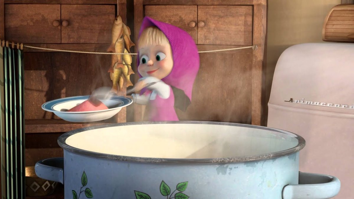 Маша и медведь Маша каша