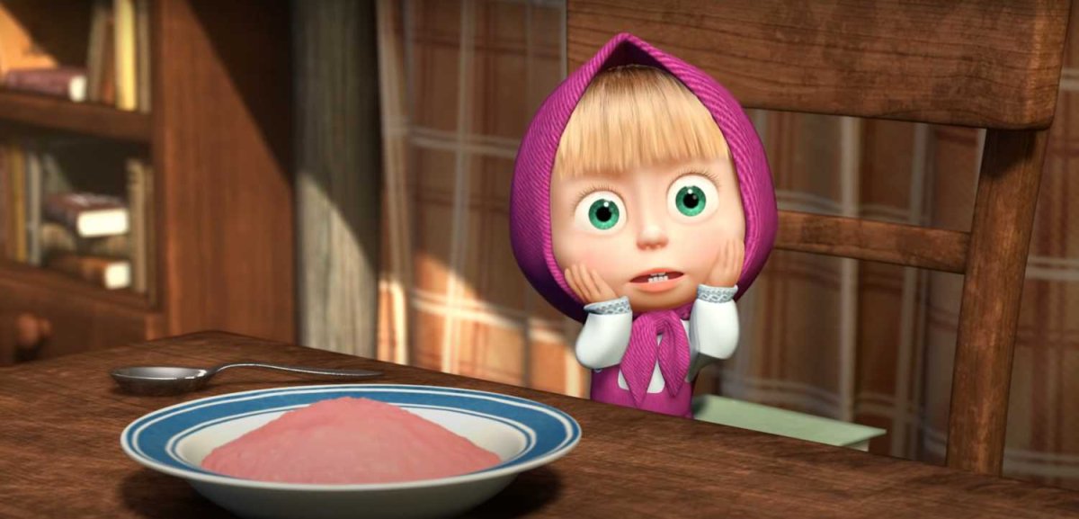 Маша и медведь Маша каша