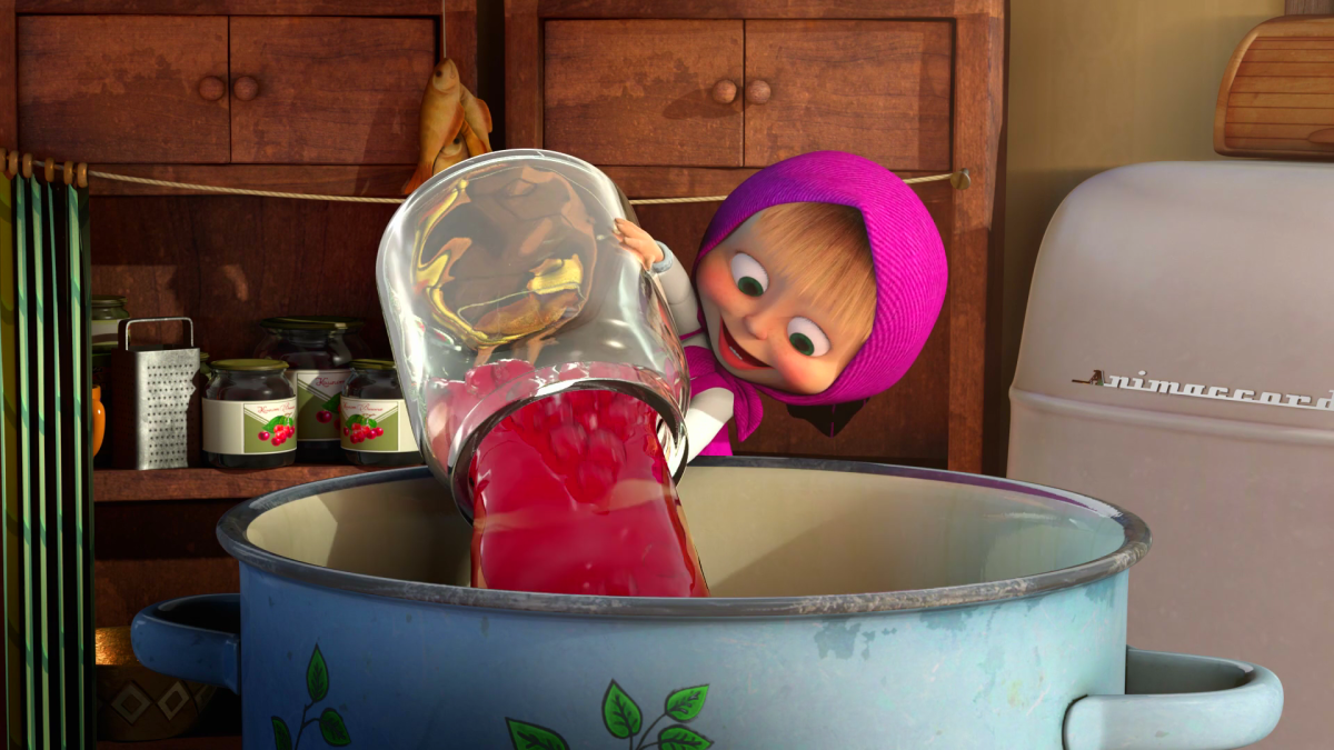 Маша и медведь Ёжик