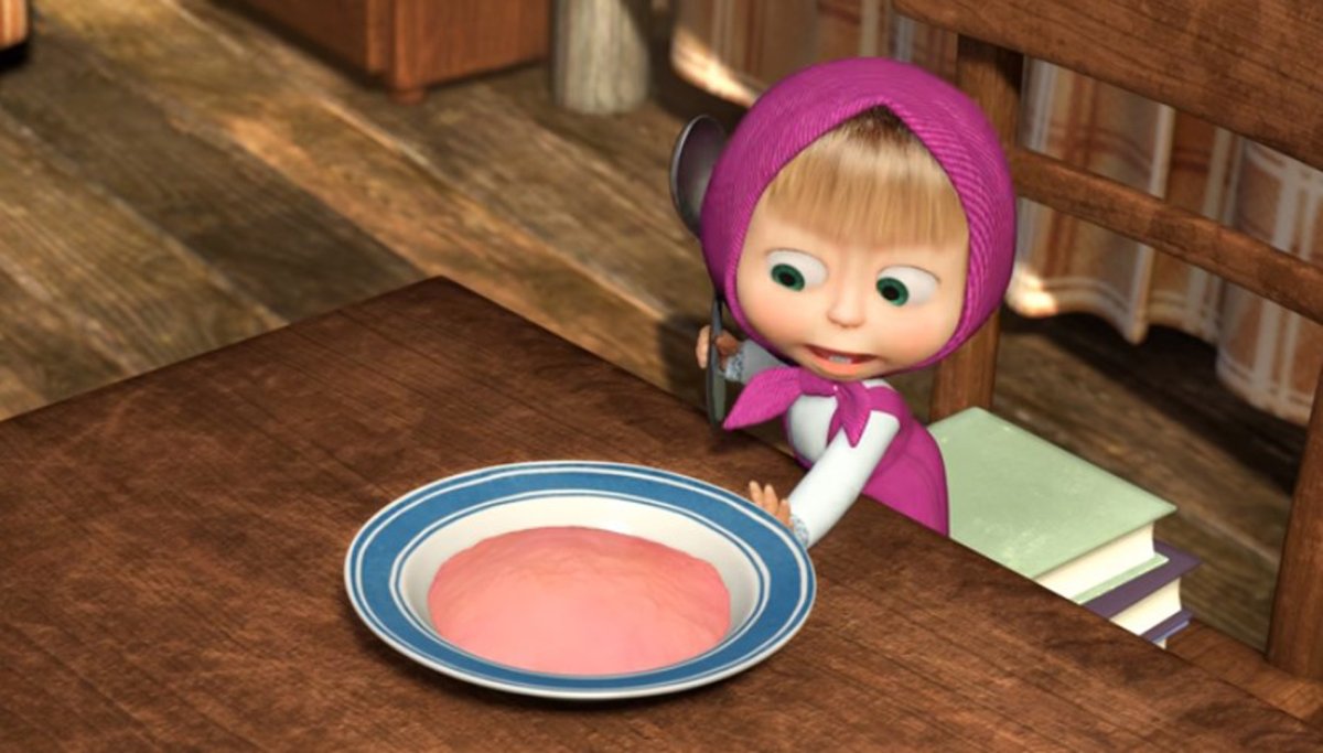 Маша и медведь Маша плюс каша серия 17