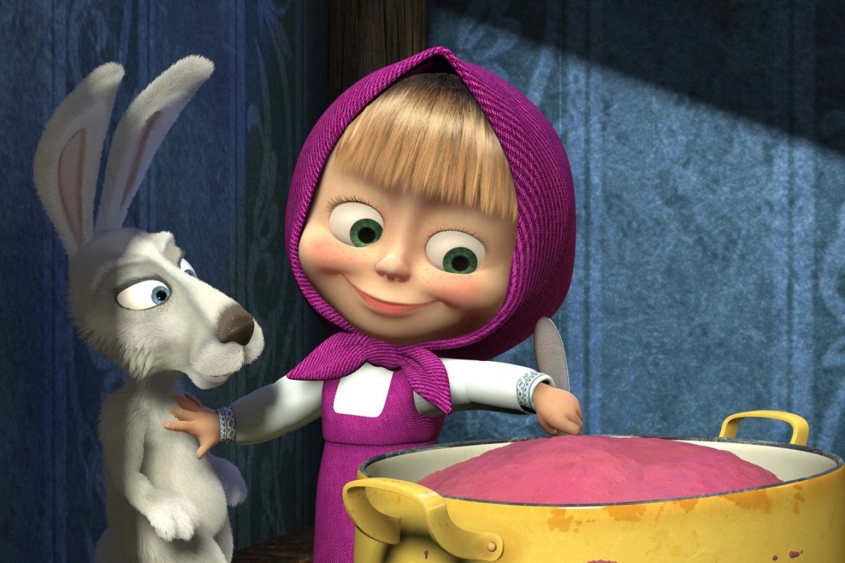 Маша и медведь Маша каша