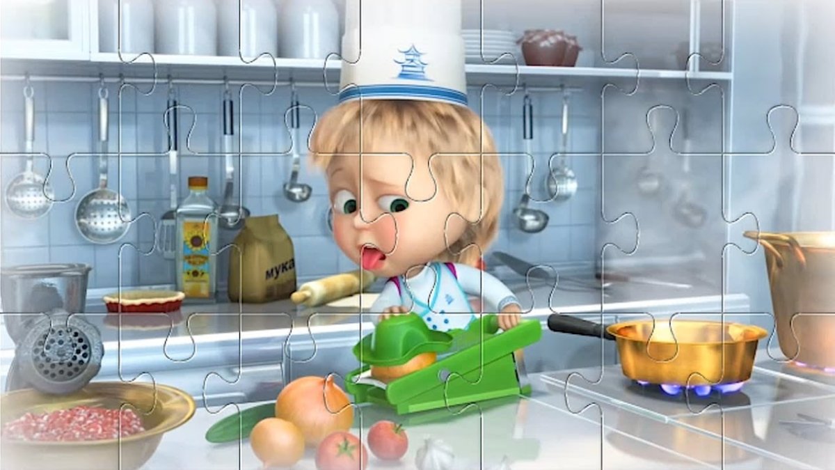 Маша и медведь Маша+ каша