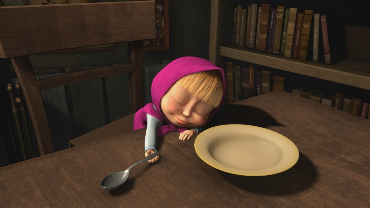 Маша и медведь варенье