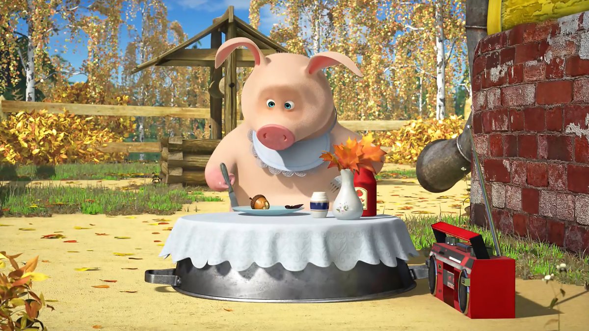 Маша и медведь Маша каша