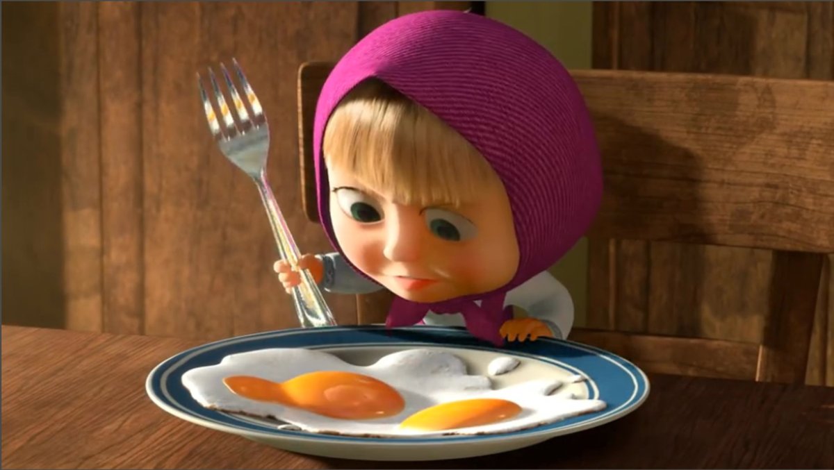 Маша стряпает