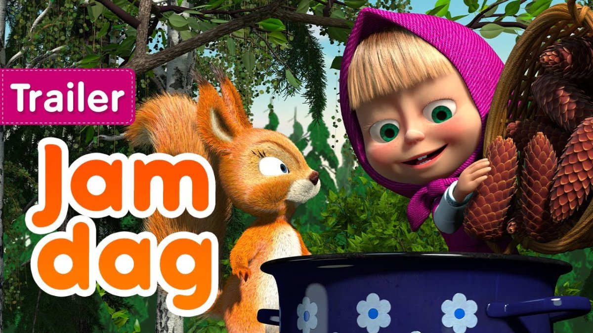 Мультик Машенька и медведь