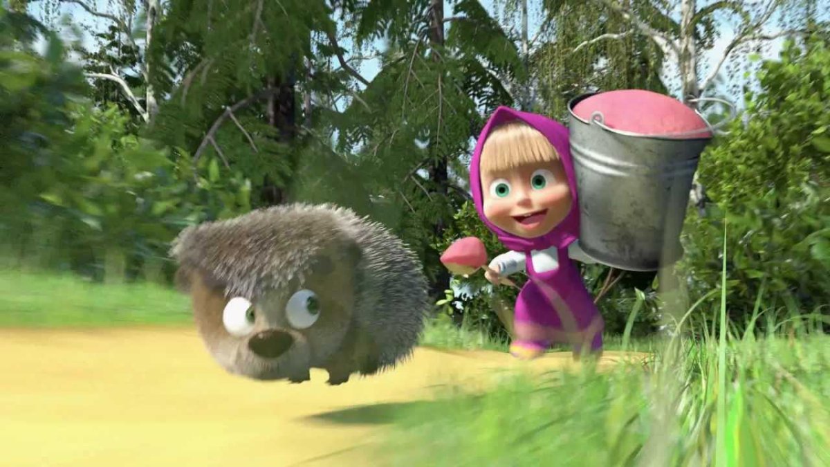 Маша и медведь игра каша