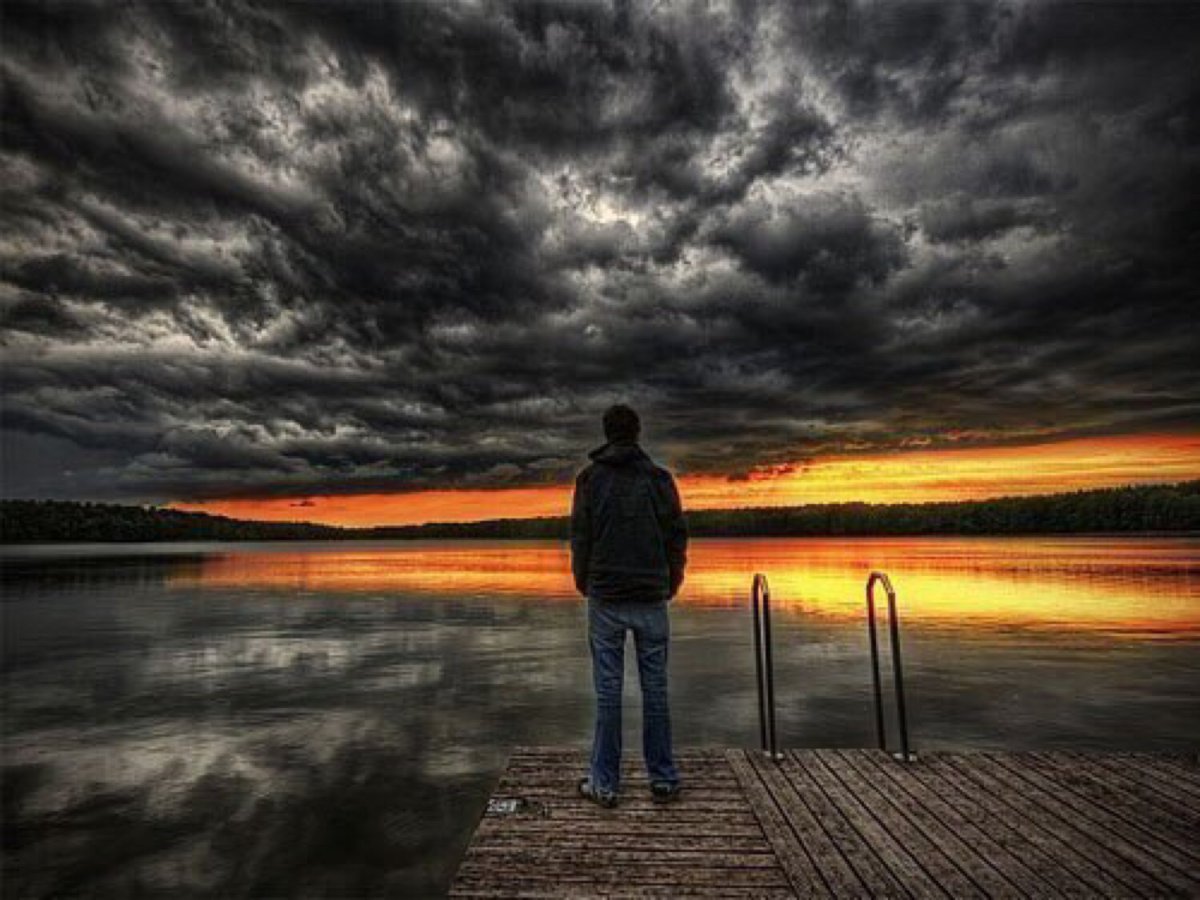 Ава одиночество