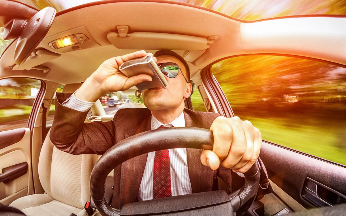 Пьяный за рулем