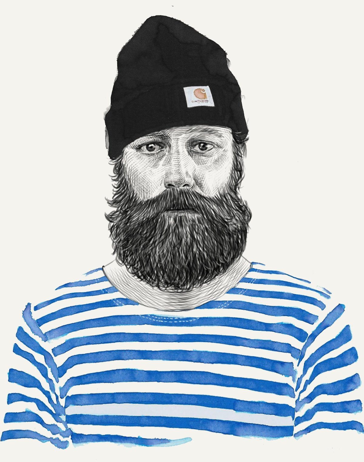 Аватар мужчина с бородой