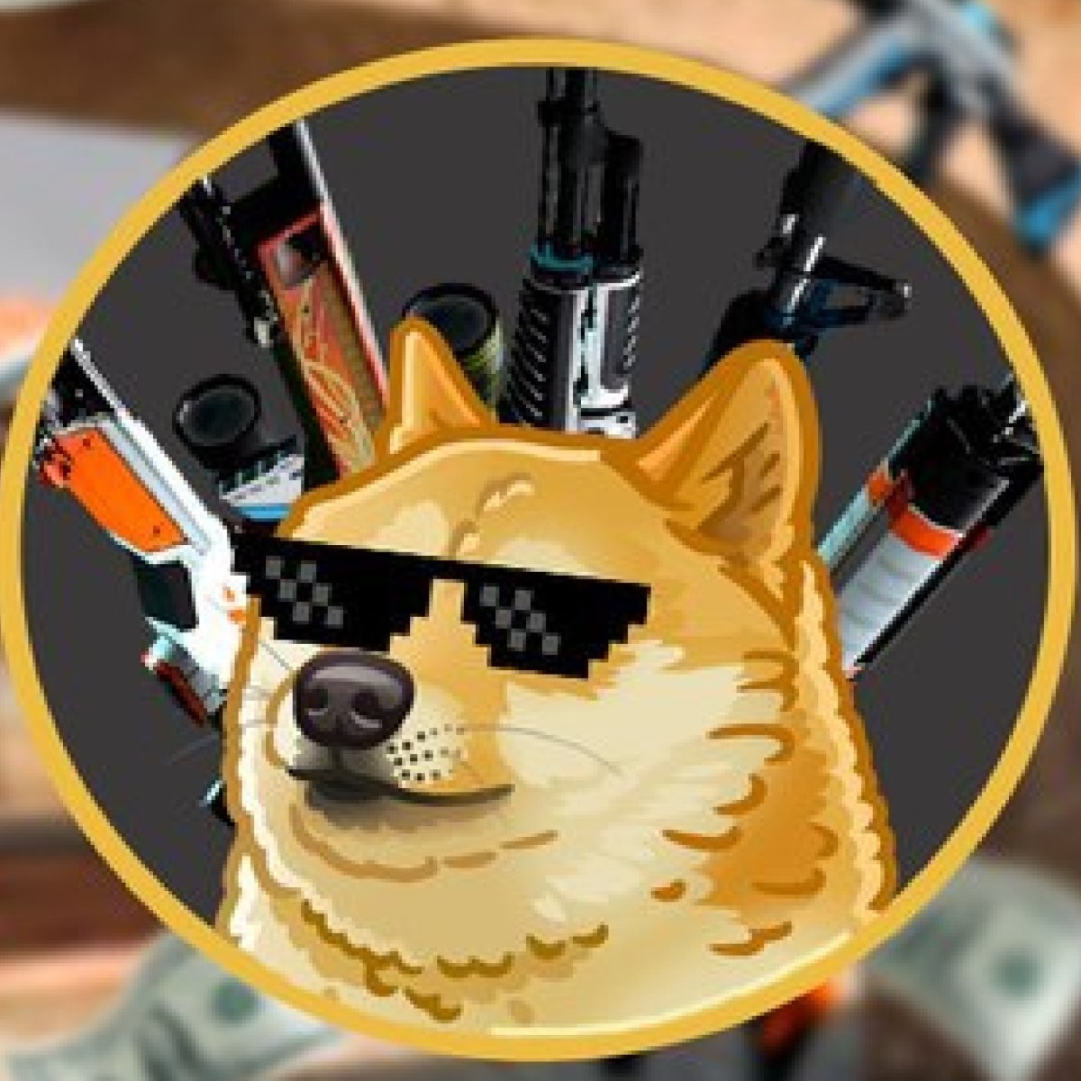 Кот с ножом на аву