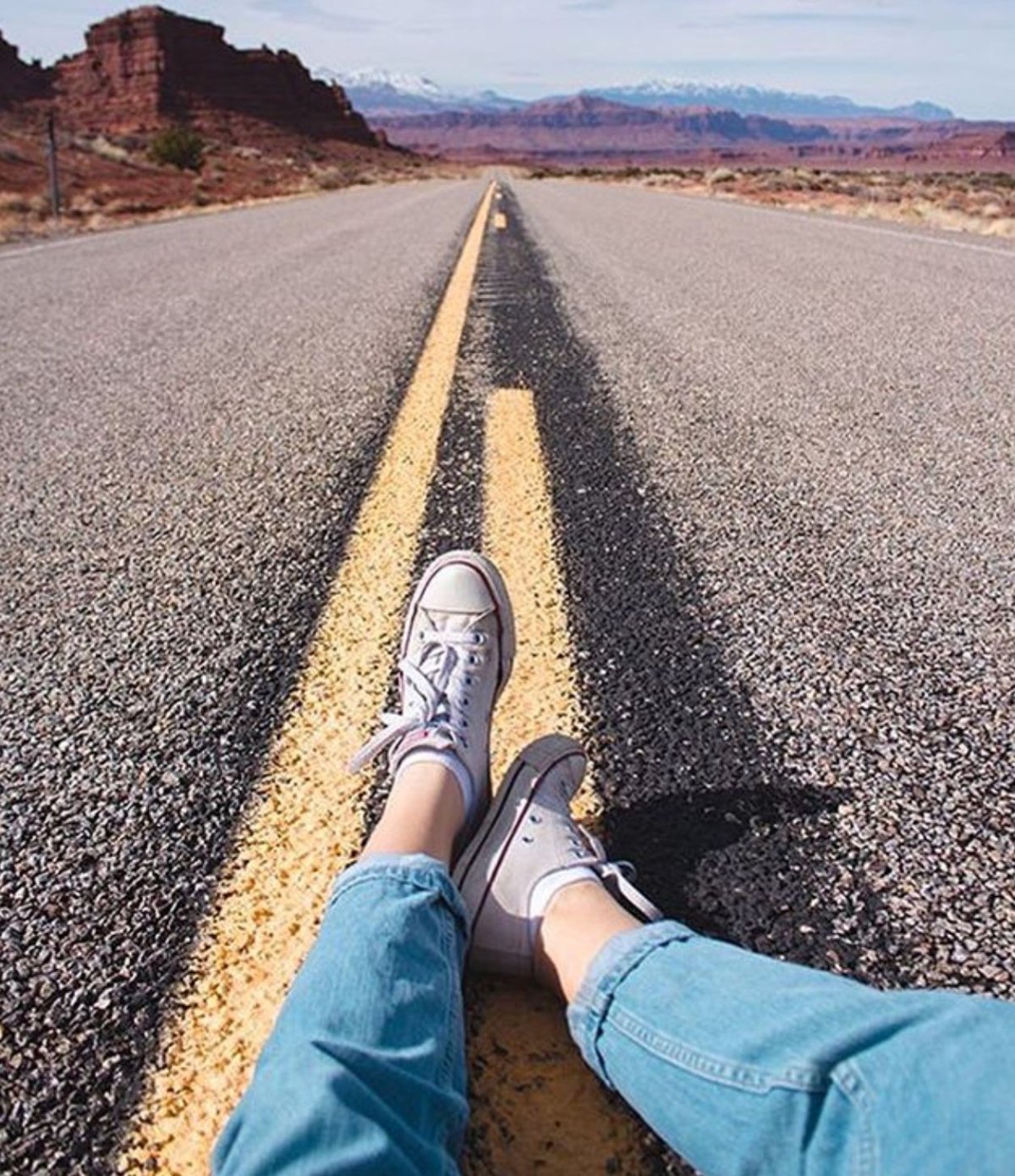 Силуэт на фоне солнца