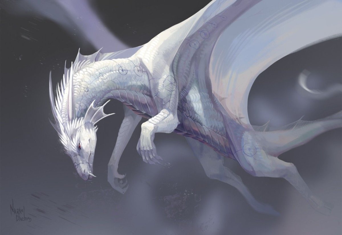 Верховное существо дракон черный весь