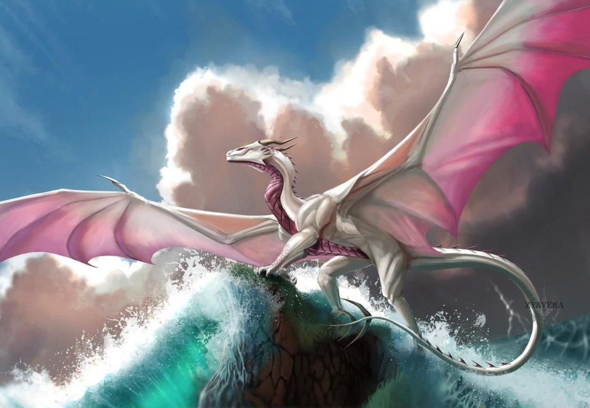 Август «‎Огги»‎ Смит / белый дракон