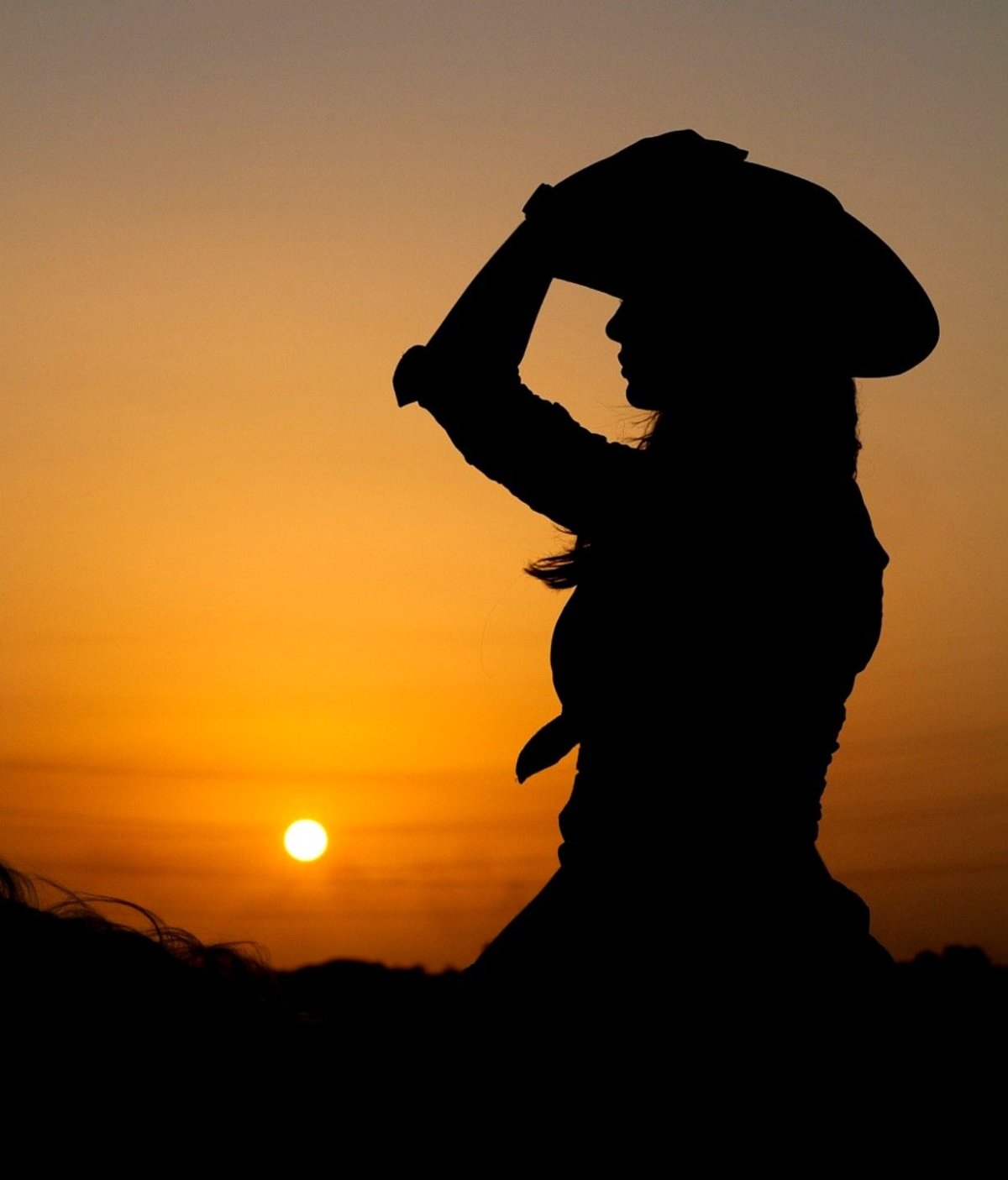 Женский силуэт