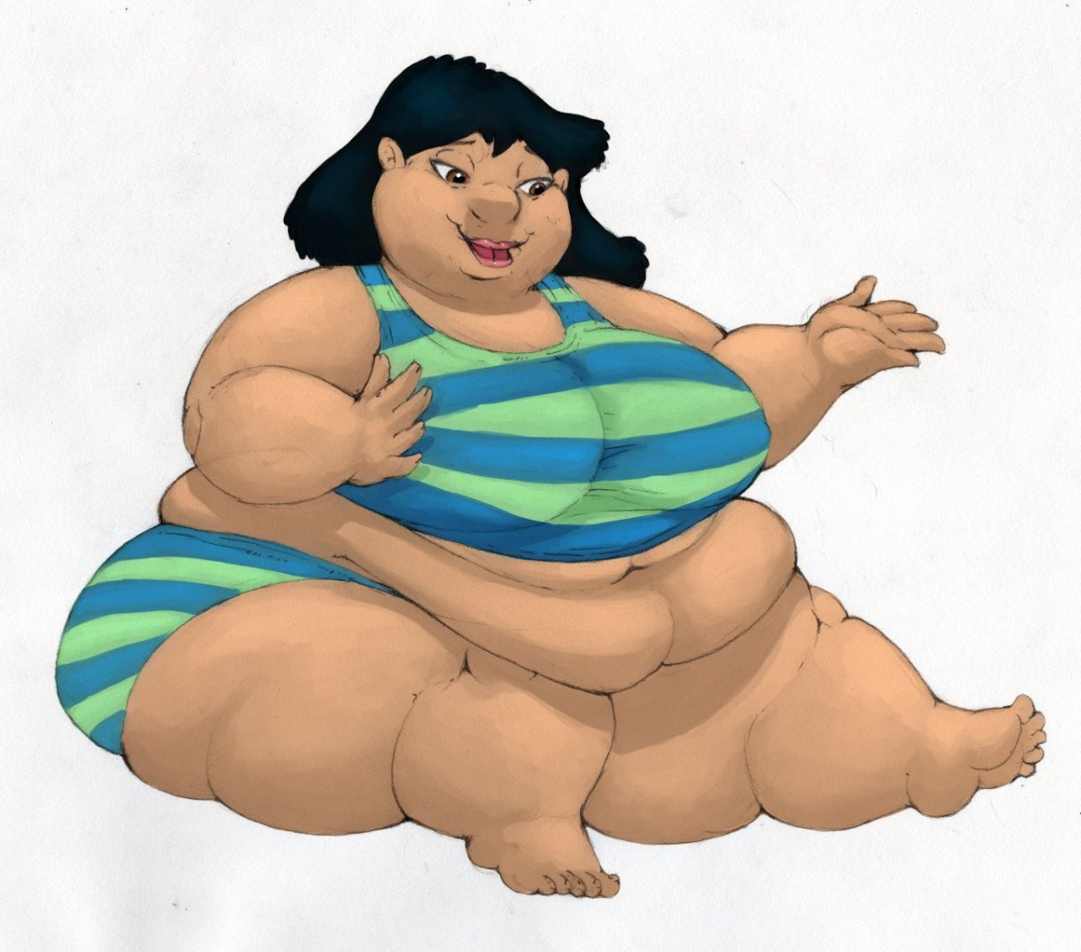 Толстые персонажи мультиков
